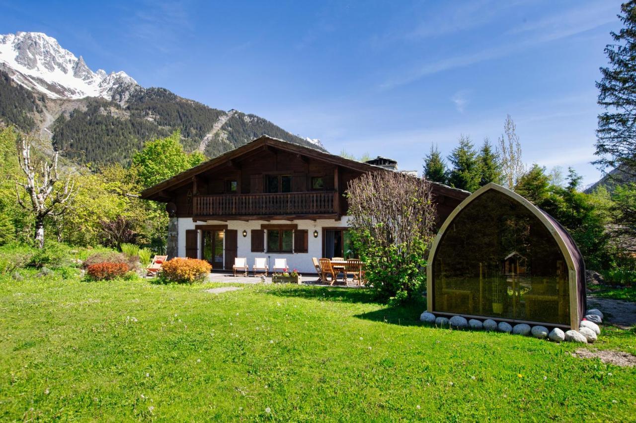 Chalet Les Praz - 280Sqm - Sauna Cinema Fitness - 5 Bedrooms In Heart Of Les Praz - By Cozee Rentals Chamonix Exterior photo